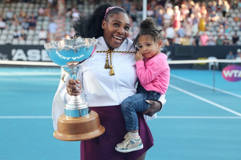 Serena Williams' Daughter Olympia Follows Mom's Path in ...