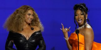 Beyoncé and Megan Thee Stallion Make History At The 63rd GRAMMY Awards