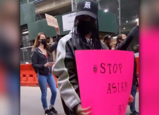 Rihanna Attends ‘Stop Asian Hate’ Rally in N.Y.C.