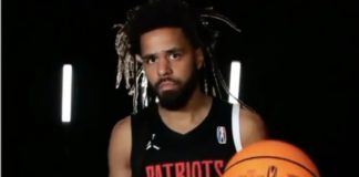 J. Cole Makes his Debut Appearance in African Basketball League