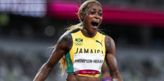 Jamaican Olympic Sprinter Elaine Thompson-Herat Sets New Record for the Women’s 100 Meters