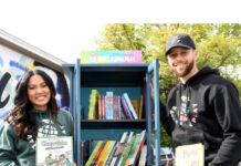 The Currys & Their Eat.Learn.Play. Foundation Bring Little Town Libraries To Oakland