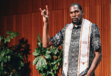 Kevin Durant Was Inducted to the University of Texas Hall of Honor